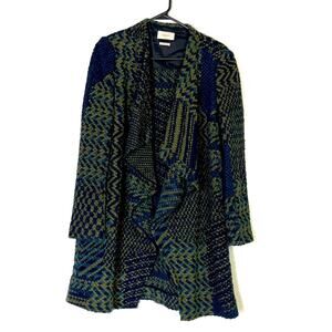 ba&sh Ilda Open Waterfall Long Sweater Jacket Size Medium EUC